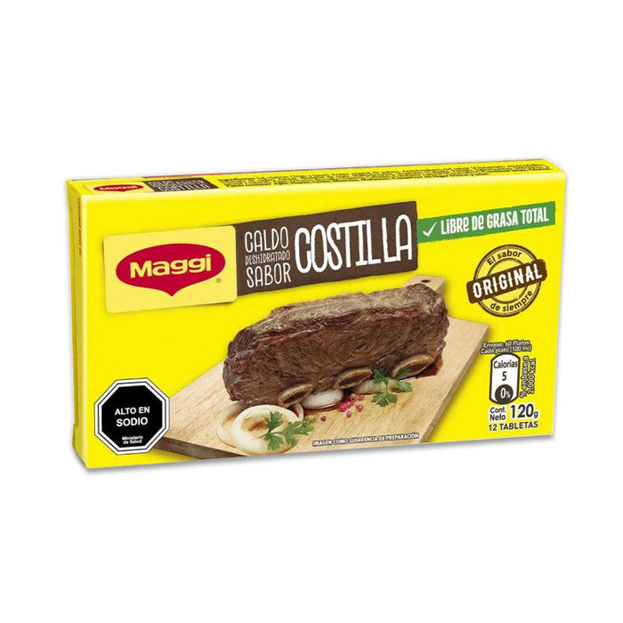 Una cajita de Maggi Caldos Sabor Verduras Rib