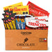 Caja de Chocolate ChinChile Products Bundle con varias barras de chocolate.