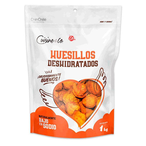 Una bolsa de 1 kilo de Huesillos de Cuisine & Co.