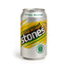 Lata de cerveza Stones Maracuyá sobre fondo blanco