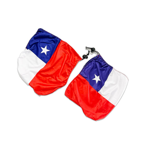 Un juego de dos banderas espejo de Chile.