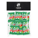 Un paquete de 10 paquetitos verdes de Mentitas de Ambrosoli.