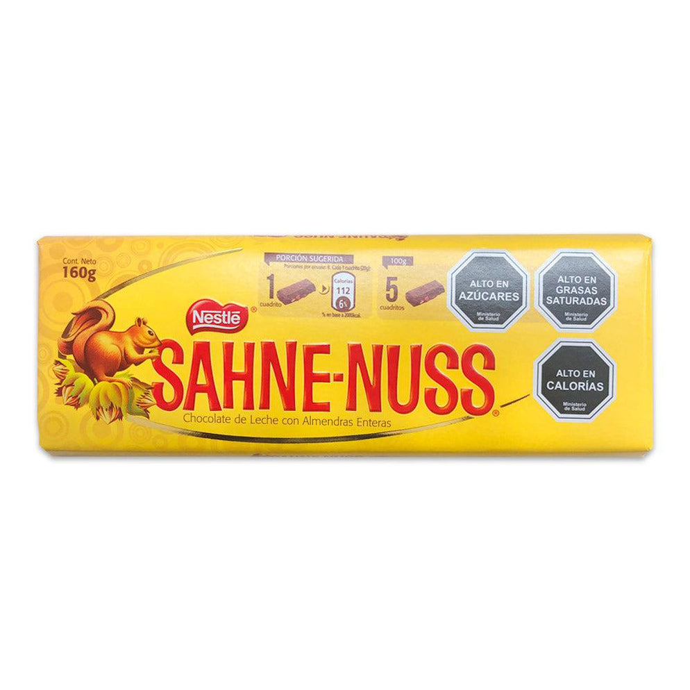 Chocolate Sahne-Nuss | Chocolate de Chile - ChinChile